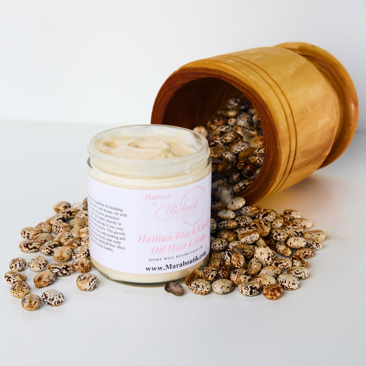 Haitian  Black Castor Oil Hair crème
