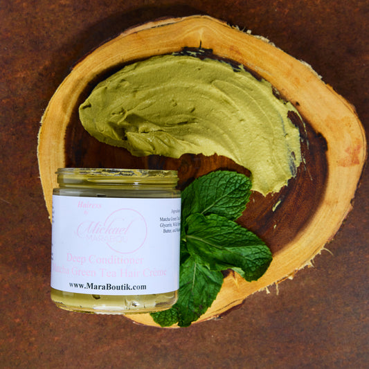 Leave in - Deep Conditioner Matcha Green Tea  Hair Crème